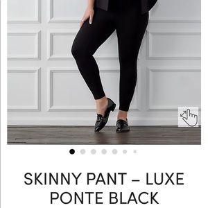 NWOT Torrid Luxe Ponte Pant Pant size 10R Black